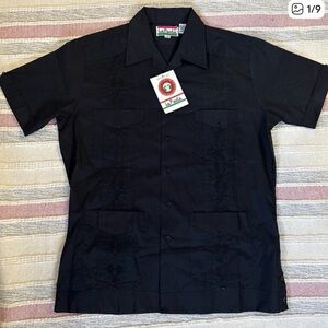 Vintage NWT La Fiesta Men’s Guayabera ~ Size Medium